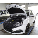 Упоры капота на Lada Granta KU-LD-GRFL-00