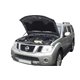 Упоры капота на Nissan Navara 01-06