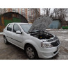 Упоры капота на Renault Logan KU-RE-LO00-02